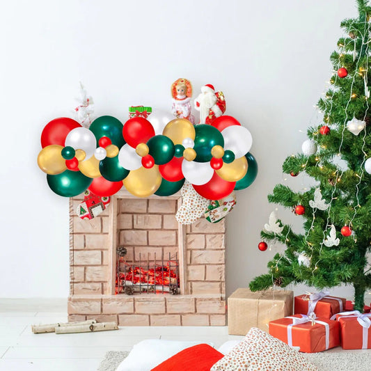 DIY Christmas Balloon Garlands: Effortless Festive Decor for Your Holiday Party - Ellie's Party Supply