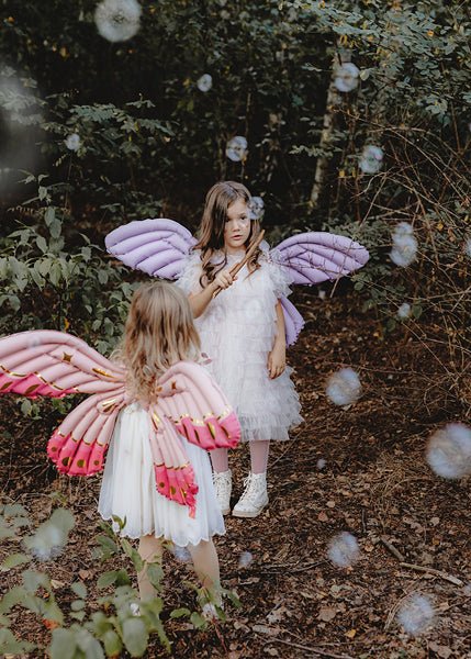 Butterfly Wings Foil Balloon - Matte Purple Wearable Accessory | 40x20 Inches - Ellie's Party Supply