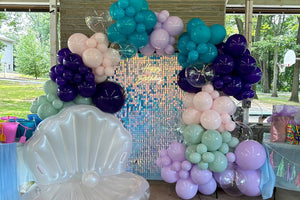 easy DIY balloon garlands