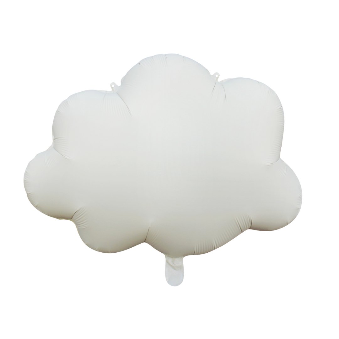 Giant Fluffy Matte Ivory Cloud Balloon (27 Inches) - Ellie's Party Supply