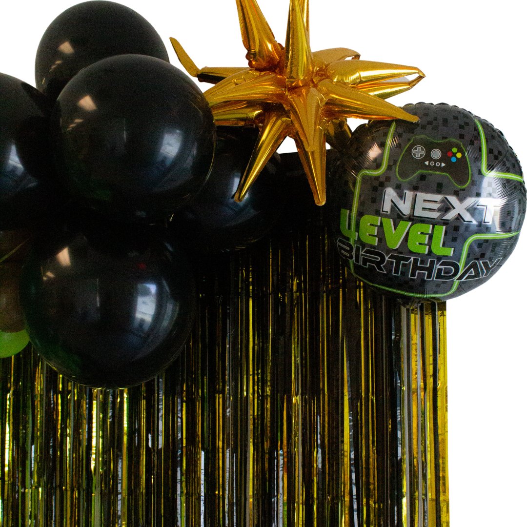 Next Level Birthday Round Foil Balloon (18 Inches) - Ellie's Party Supply