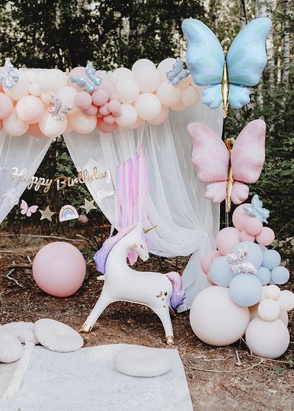 Pastel Butterfly Balloons - Ellie's Party Supply