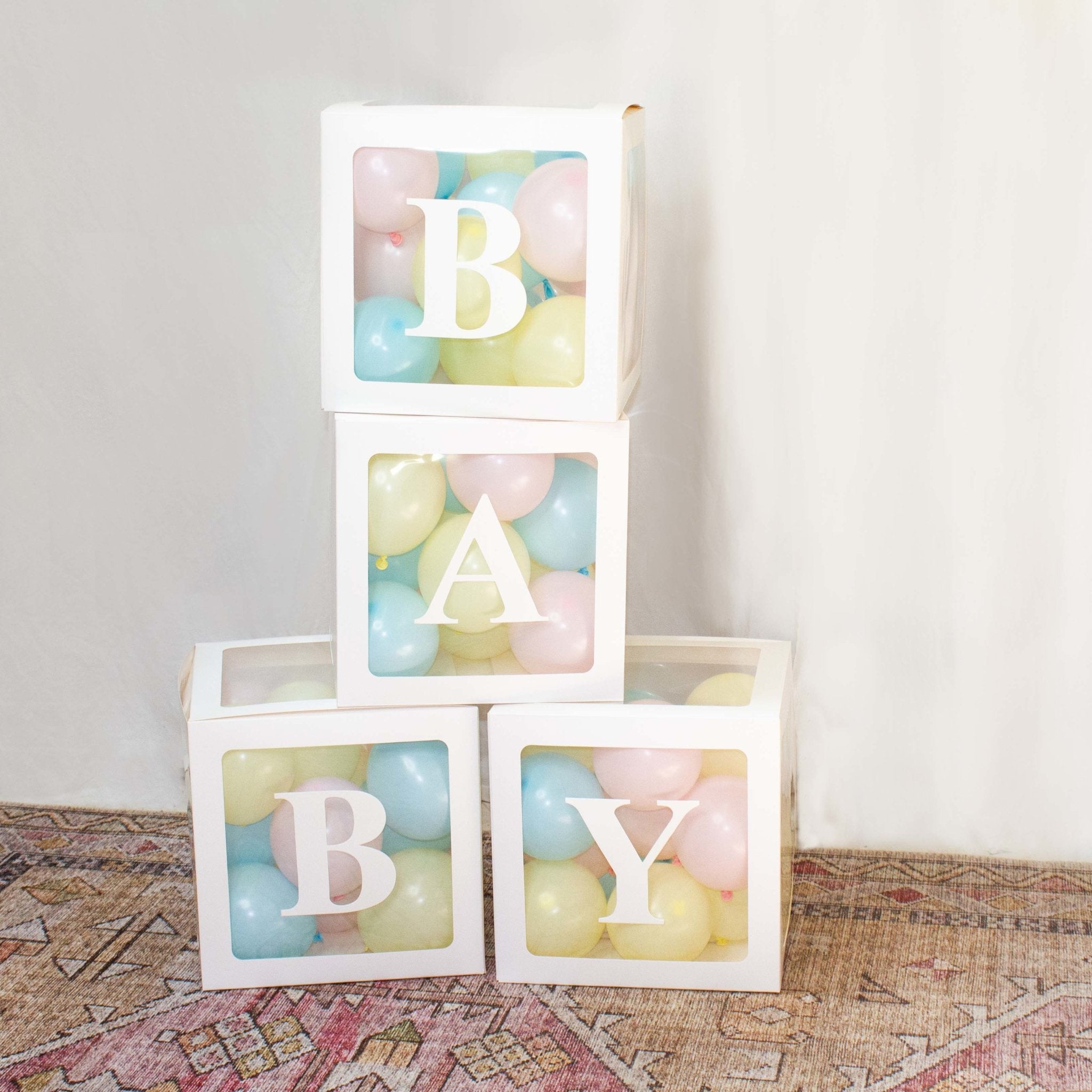 Baby balloon hot sale blocks