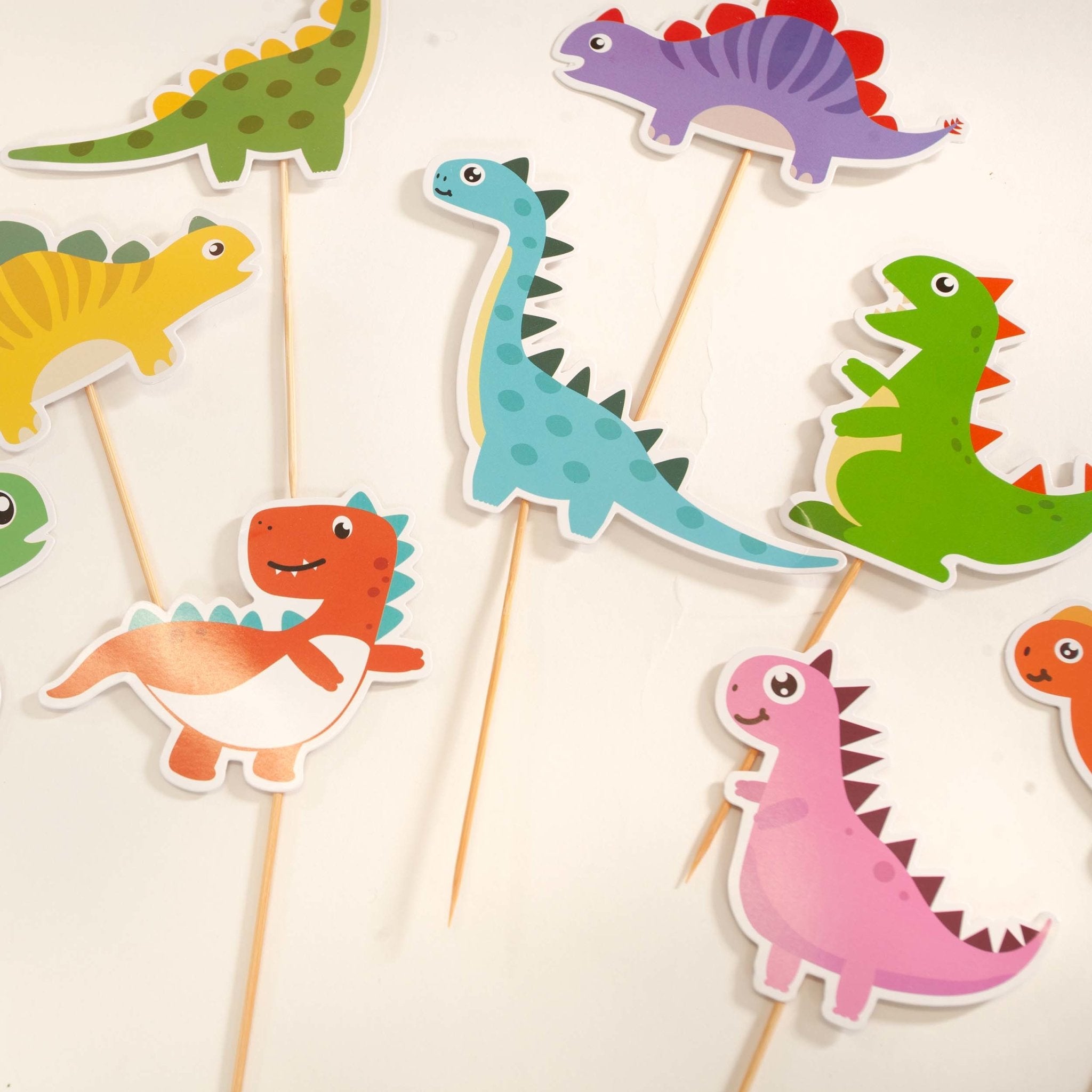 13pcs 3d Dinosaur Cake Topper Cupcake Topper Cake Decorations For Kids  Birthday Baby Shower Party Supplies | Fruugo ZA