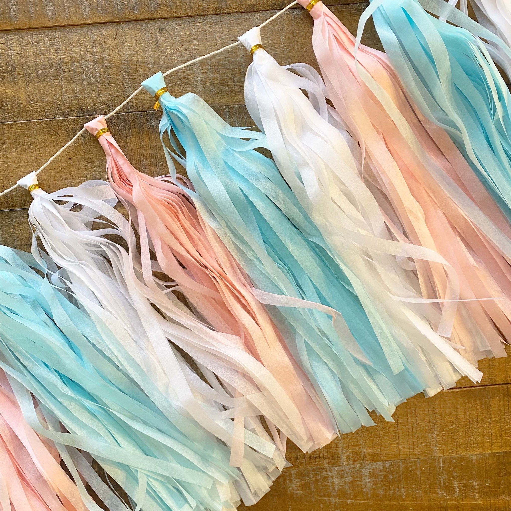 DIY Paper Tassel Kit - Tassel DIY Garland Kit - Ellie's Party Supply