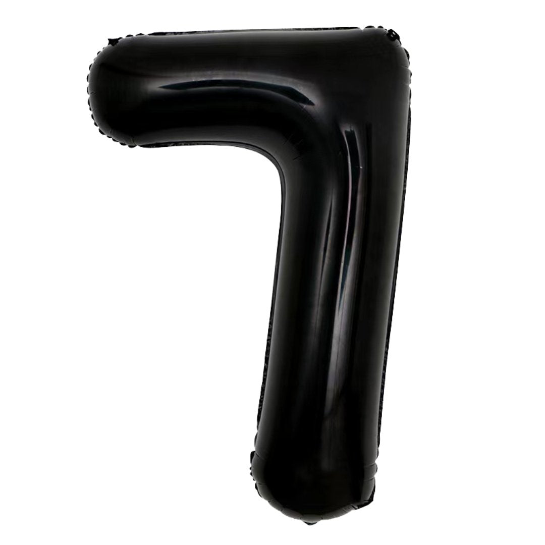 Giant Black Mylar Foil Number Balloons (42 Inches) - Ellie's Party Supply