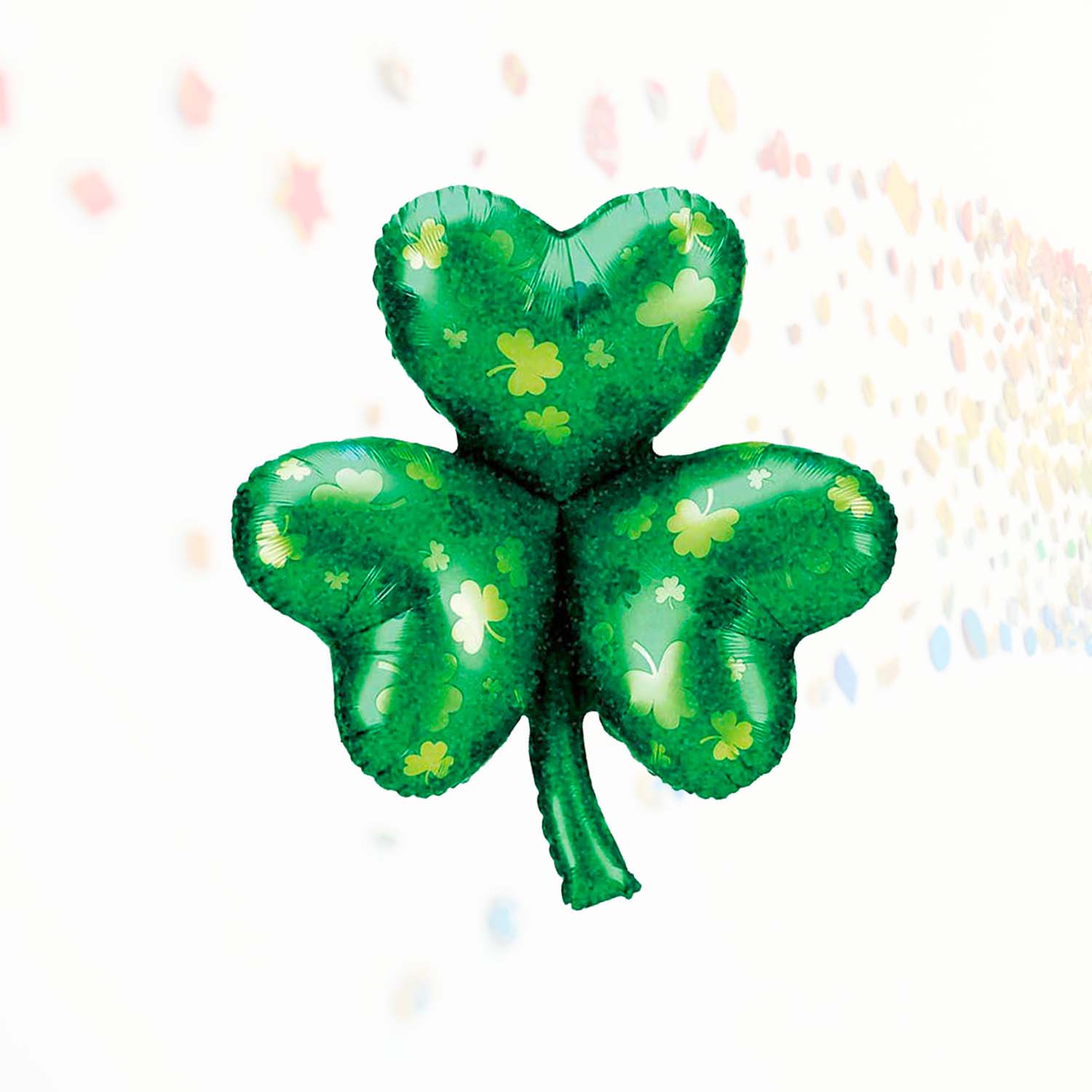 Giant Green Shamrock St. Patrick's Day Balloon (33-Inches) - Ellie's Party Supply