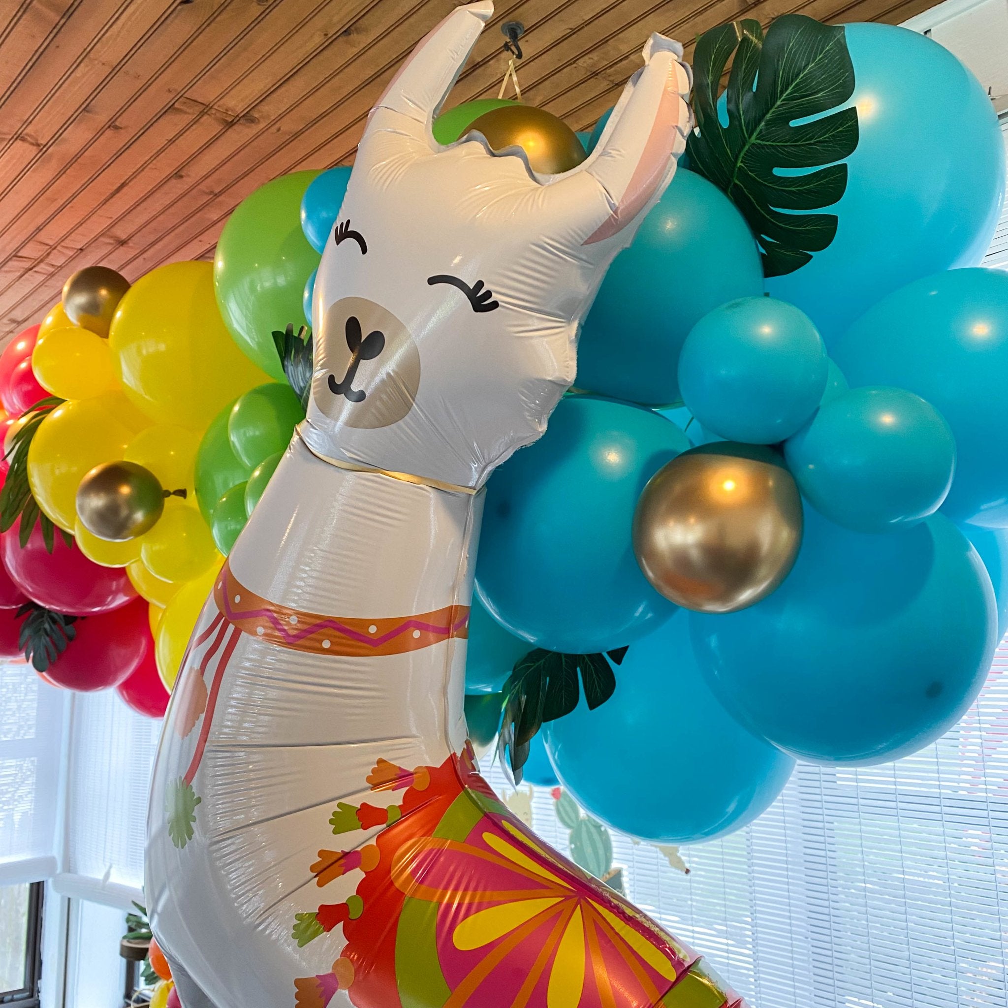 Giant Llama Cute Fiesta Mylar Balloon (45 Inches) - Ellie's Party Supply