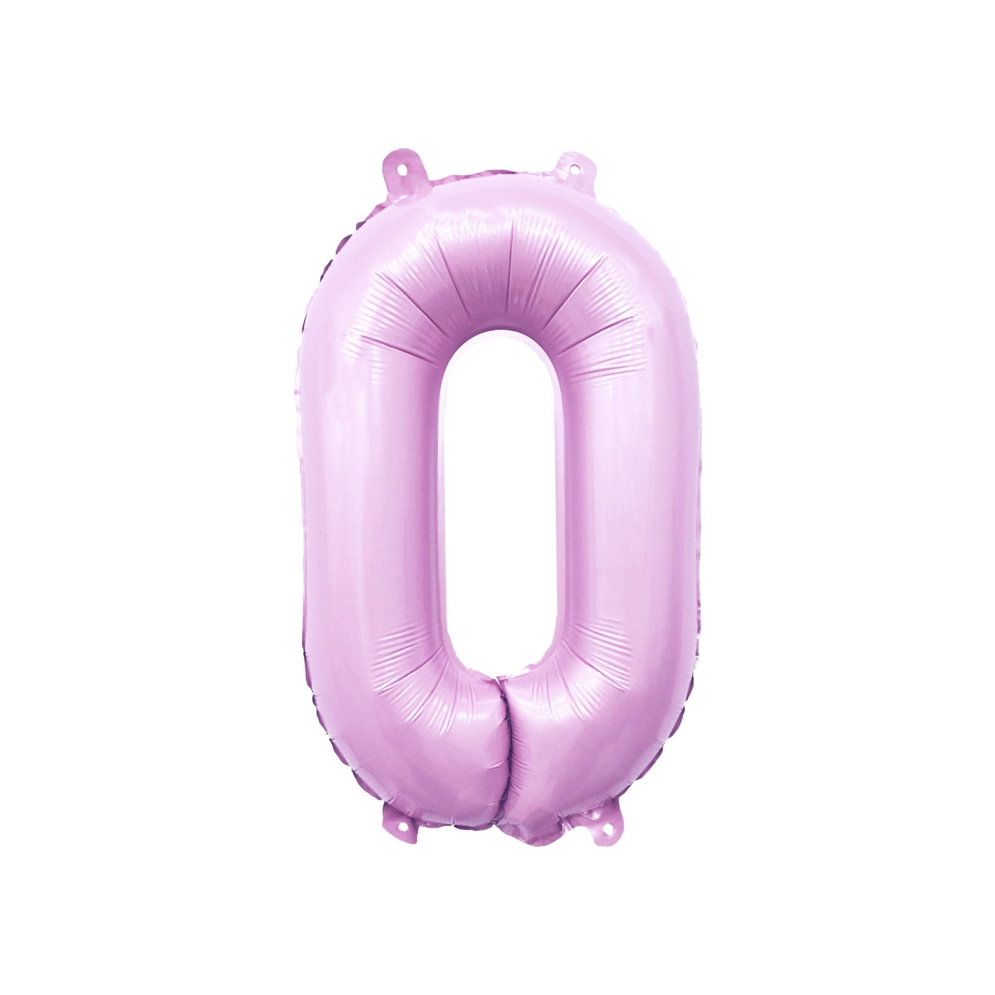 Giant Pastel Lilac Pink Mylar Foil Number Balloons (32 Inches) - Ellie's Party Supply