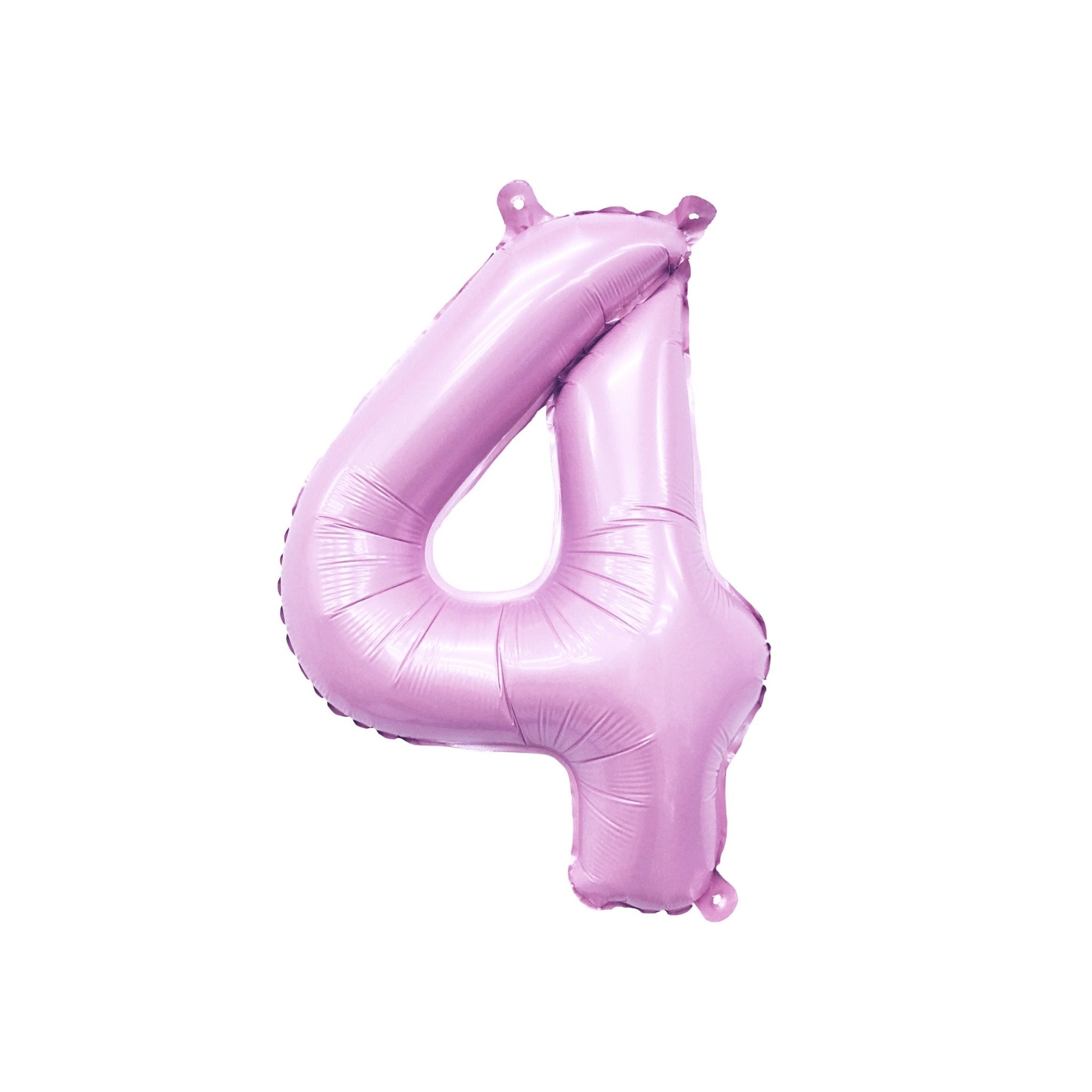 Giant Pastel Lilac Pink Mylar Foil Number Balloons (32 Inches) - Ellie's Party Supply