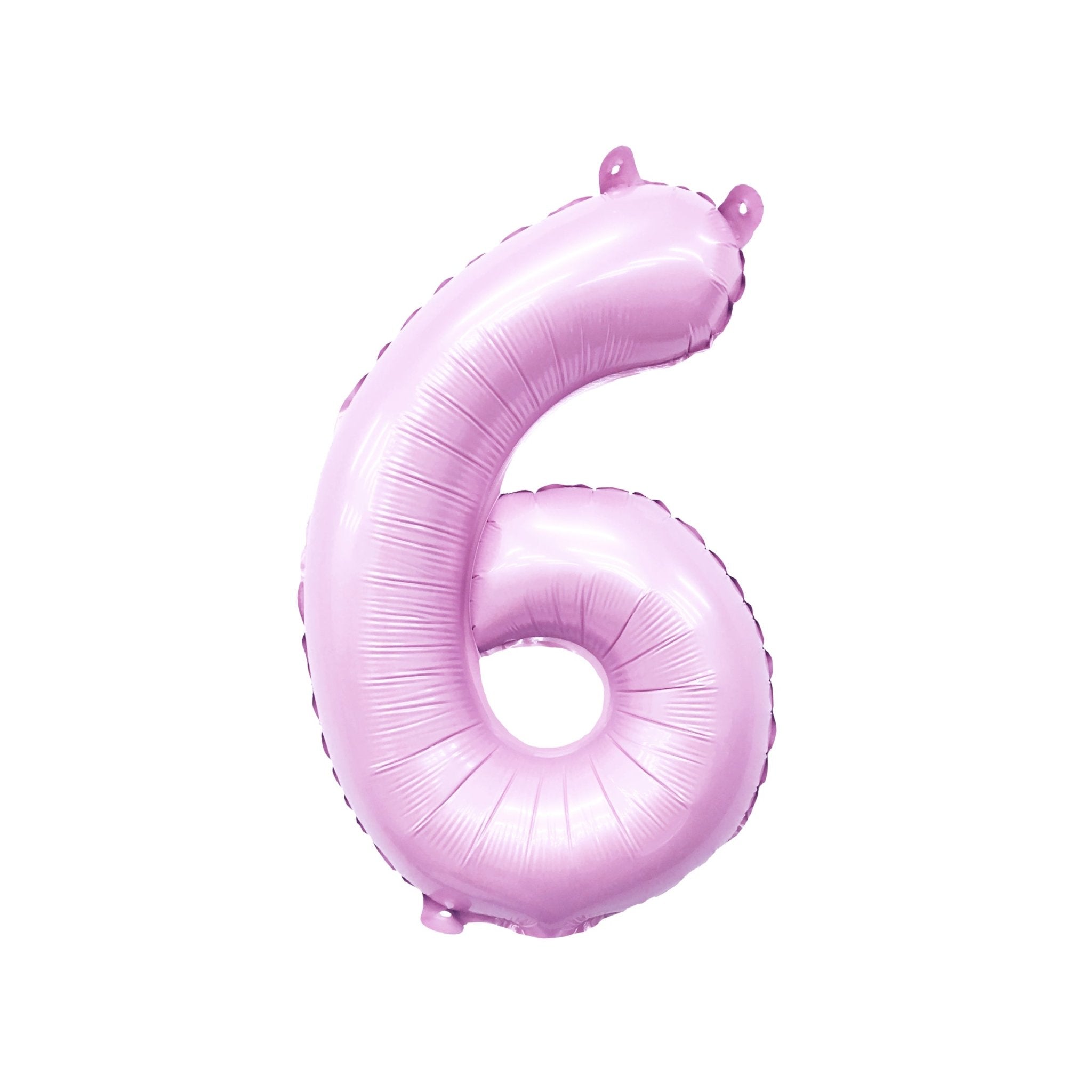 Giant Pastel Lilac Pink Mylar Foil Number Balloons (32 Inches) - Ellie's Party Supply