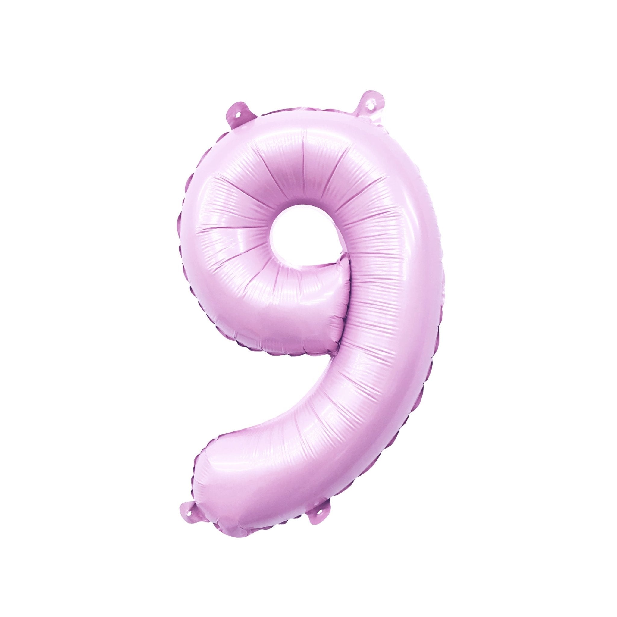 Giant Pastel Lilac Pink Mylar Foil Number Balloons (32 Inches) - Ellie's Party Supply