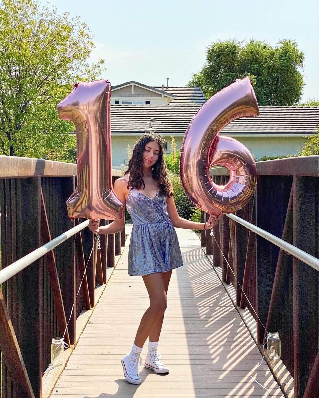 Giant Rose Gold Mylar Foil Number Balloons (34 Inches) - Ellie's Party Supply