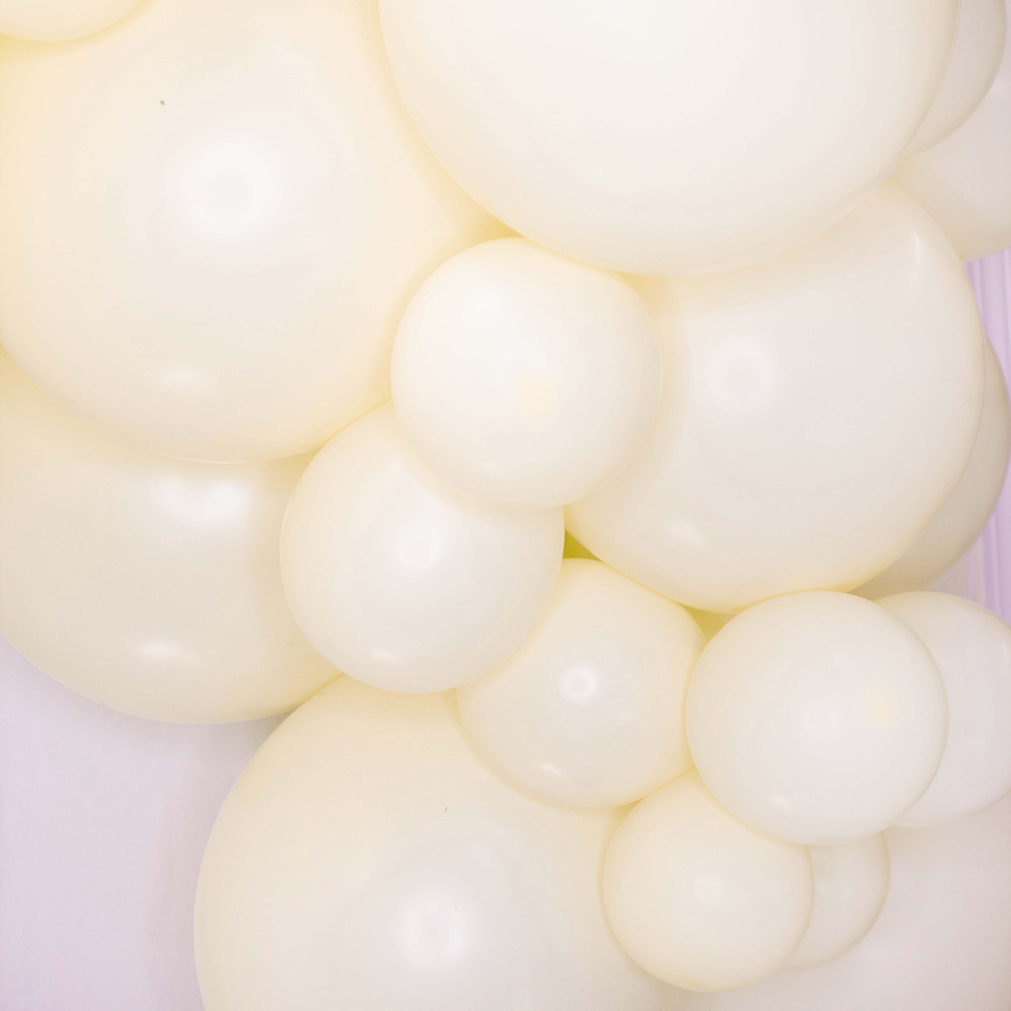 Ivory Balloon Garland