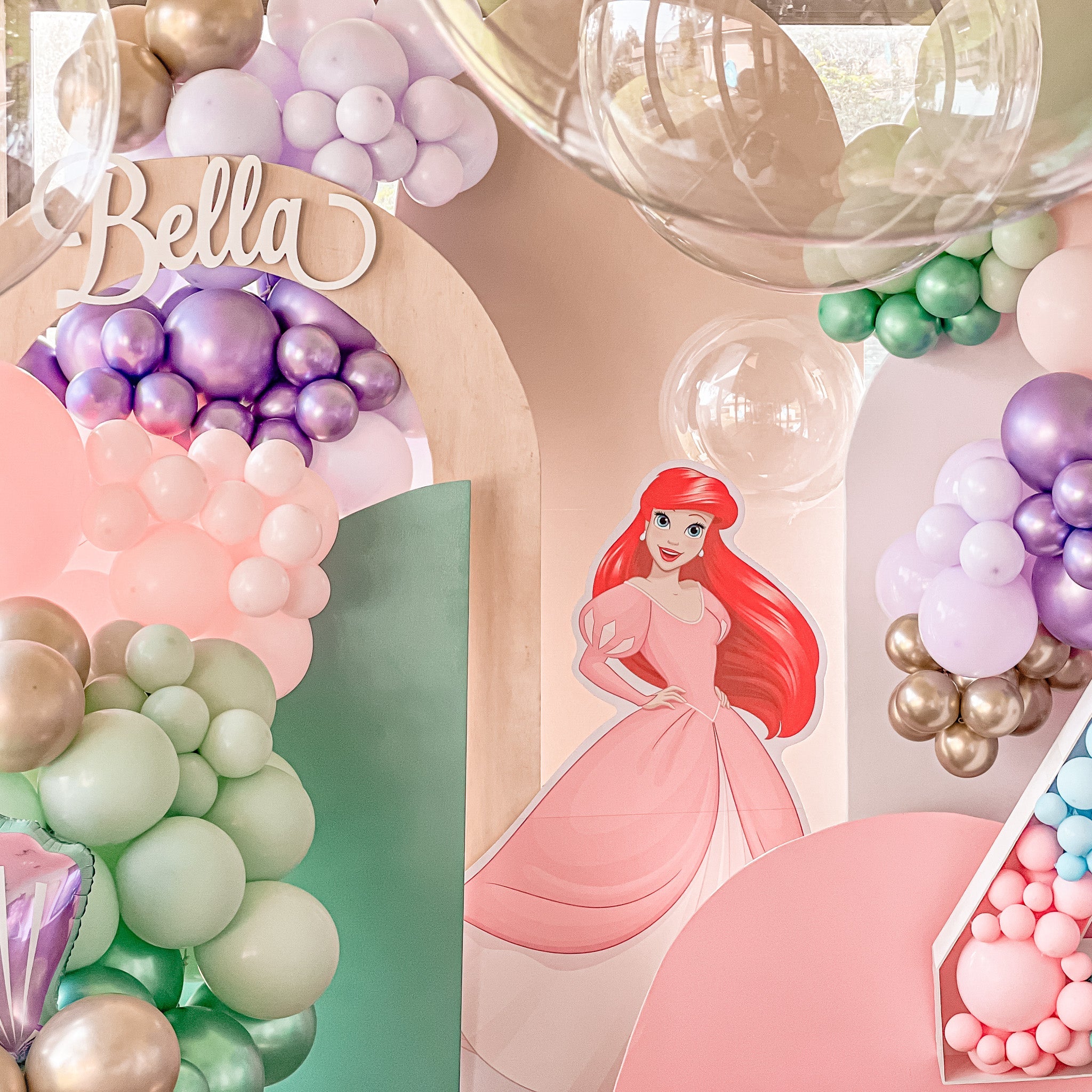 Mermaid Themed Balloon Arch - Balloon Garland Kit - Ellie's Party Supply