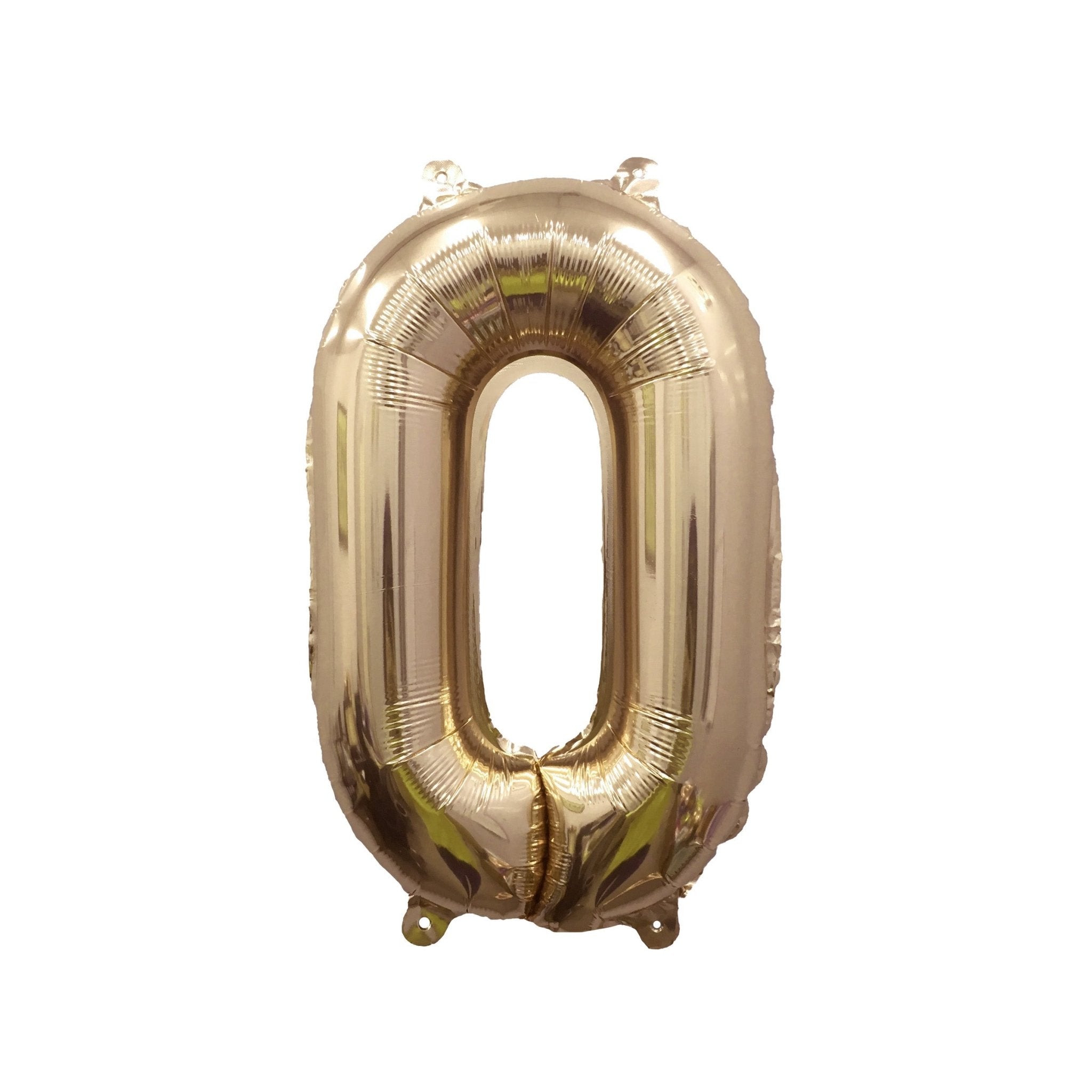 NYE 2023 Giant Gold Number Balloons (32 In.) From Ellie's Party Supply