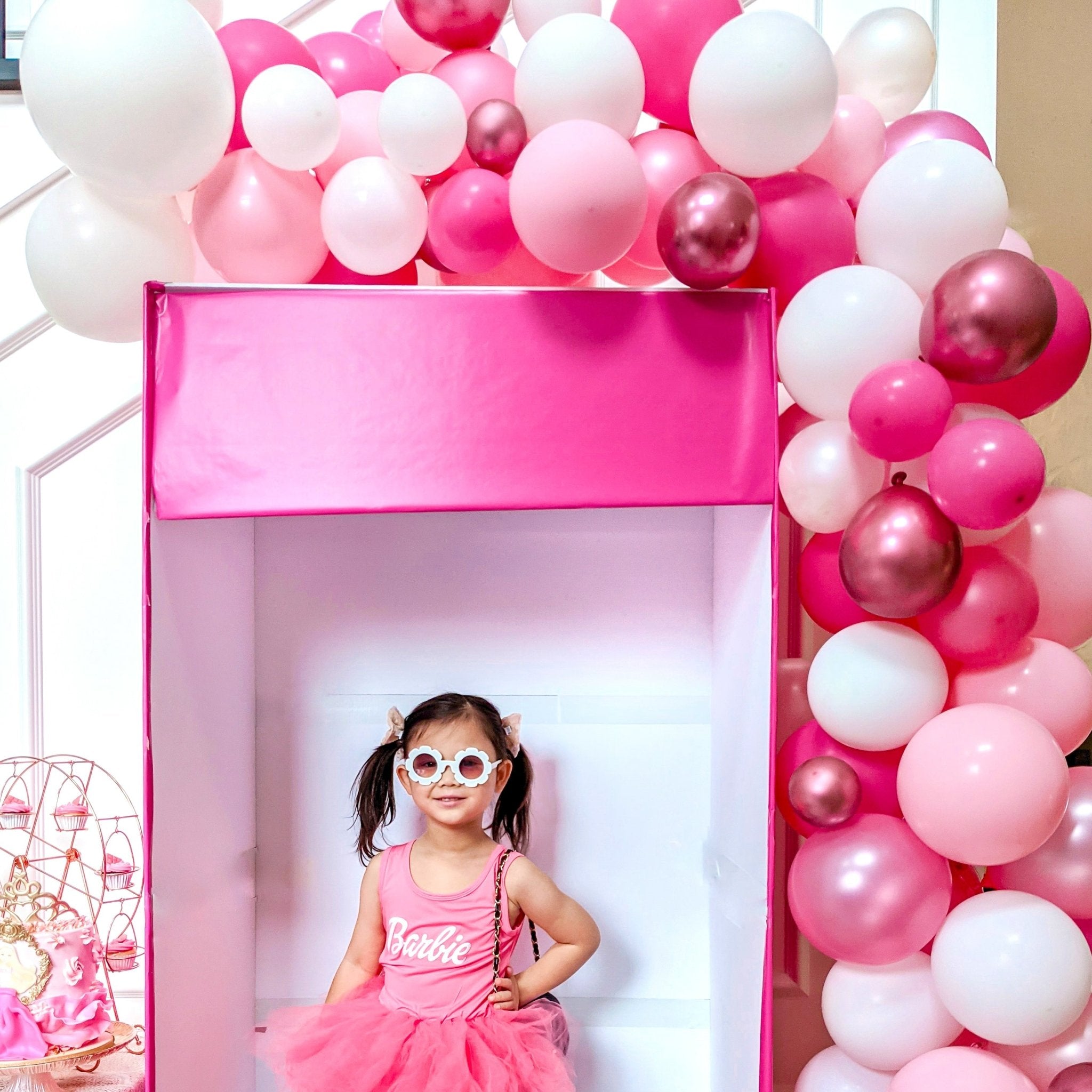 Barbie Theme Balloon Decoration for Girls 
