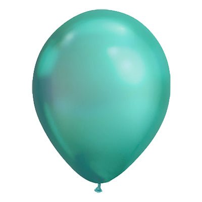 Premium Chrome Green Latex Balloon Packs (5" and 11”) - Ellie's Party Supply