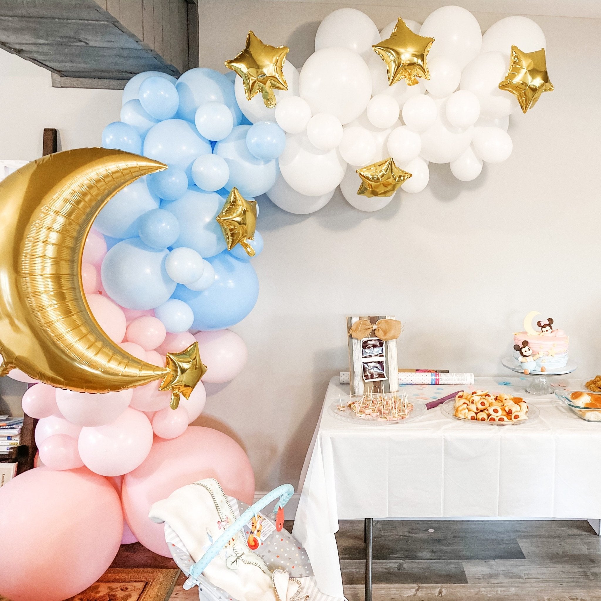 Premium Pastel Blue Latex Balloon Packs (5", 11”, 16”, 24”, and 36”) - Ellie's Party Supply