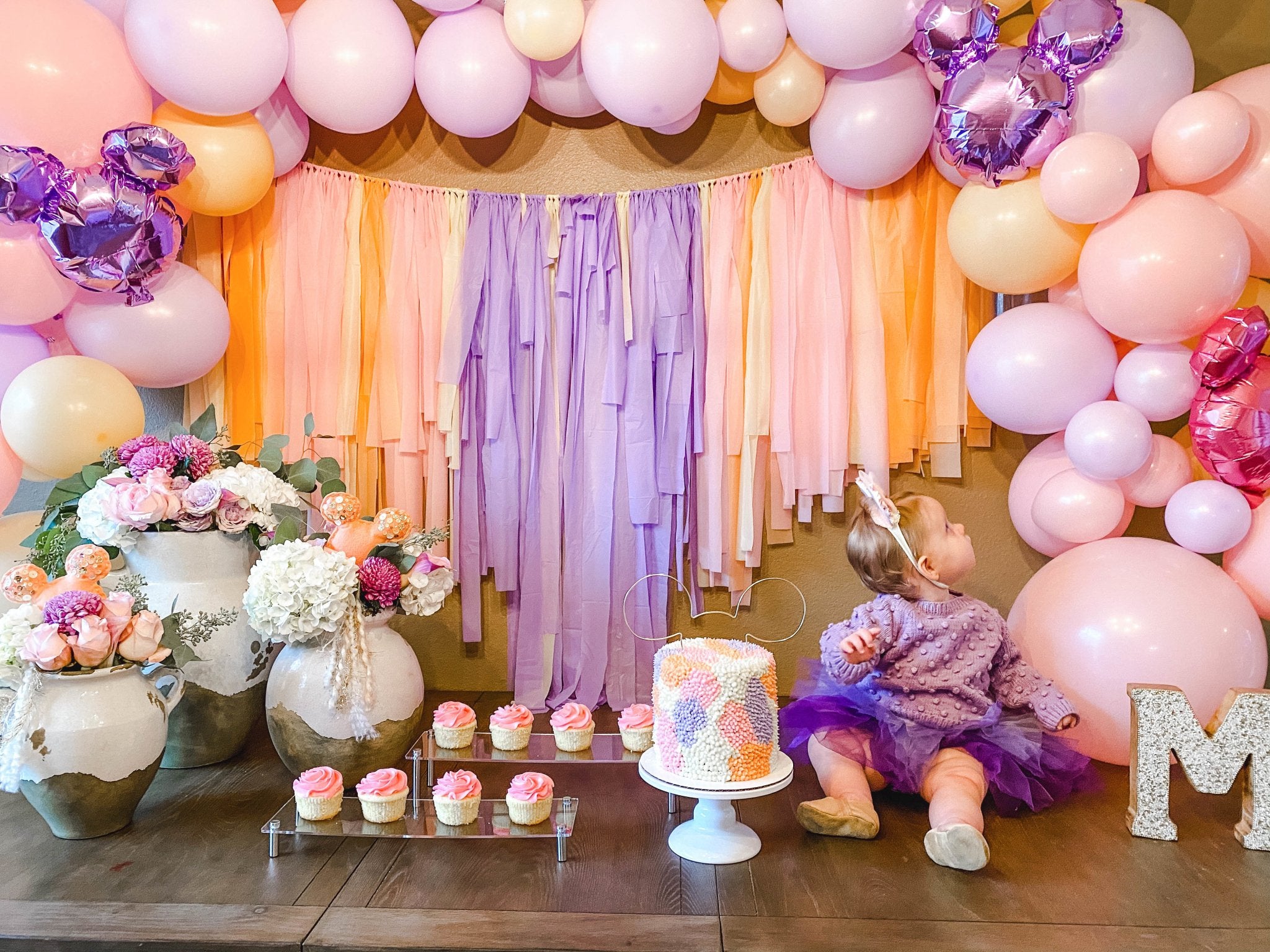 Purple Balloon Garland Kit (5 Feet) - Ellie's Party Supply