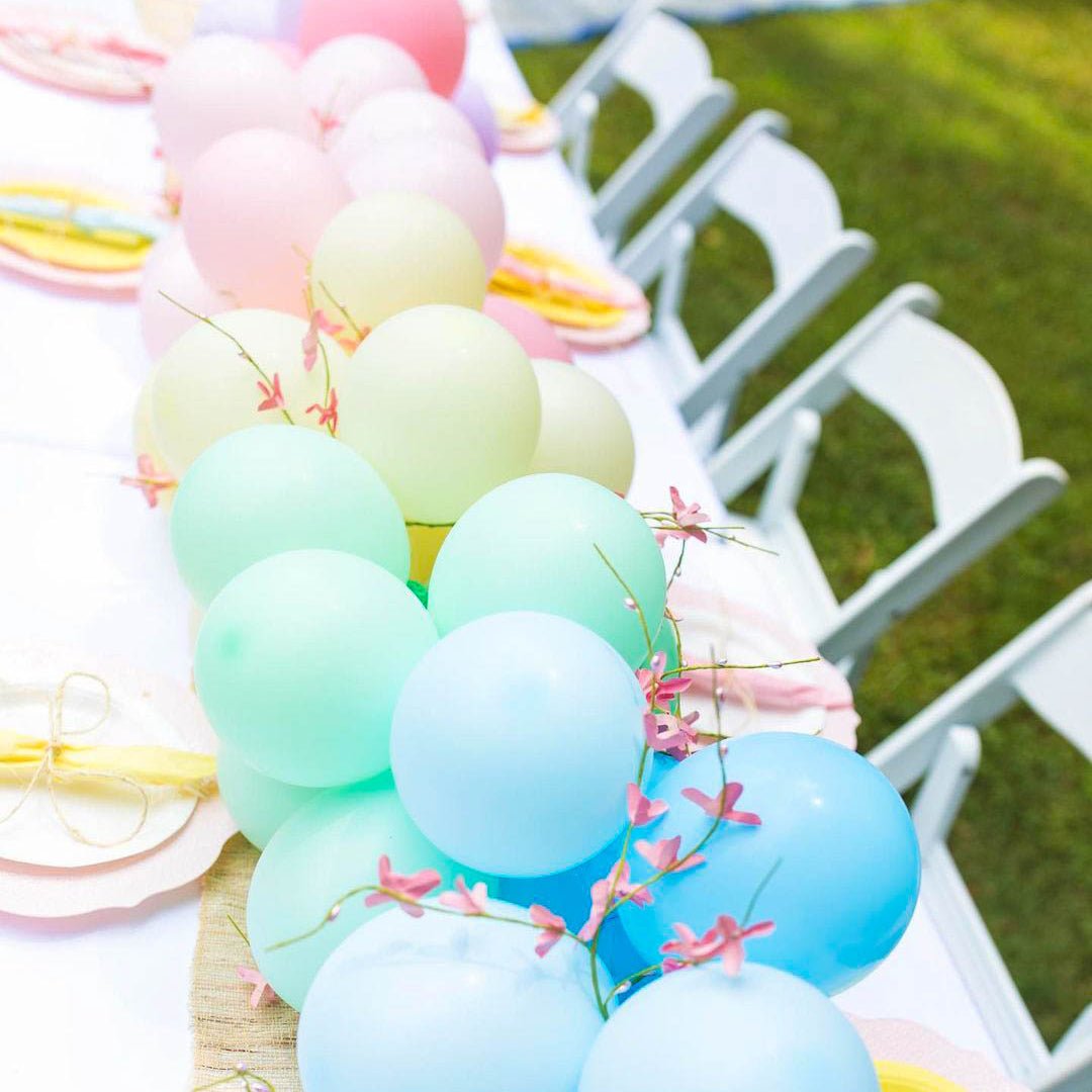 Rainbow Balloon Arch - Pastel Balloon Garland Kit - Ellie's Party Supply