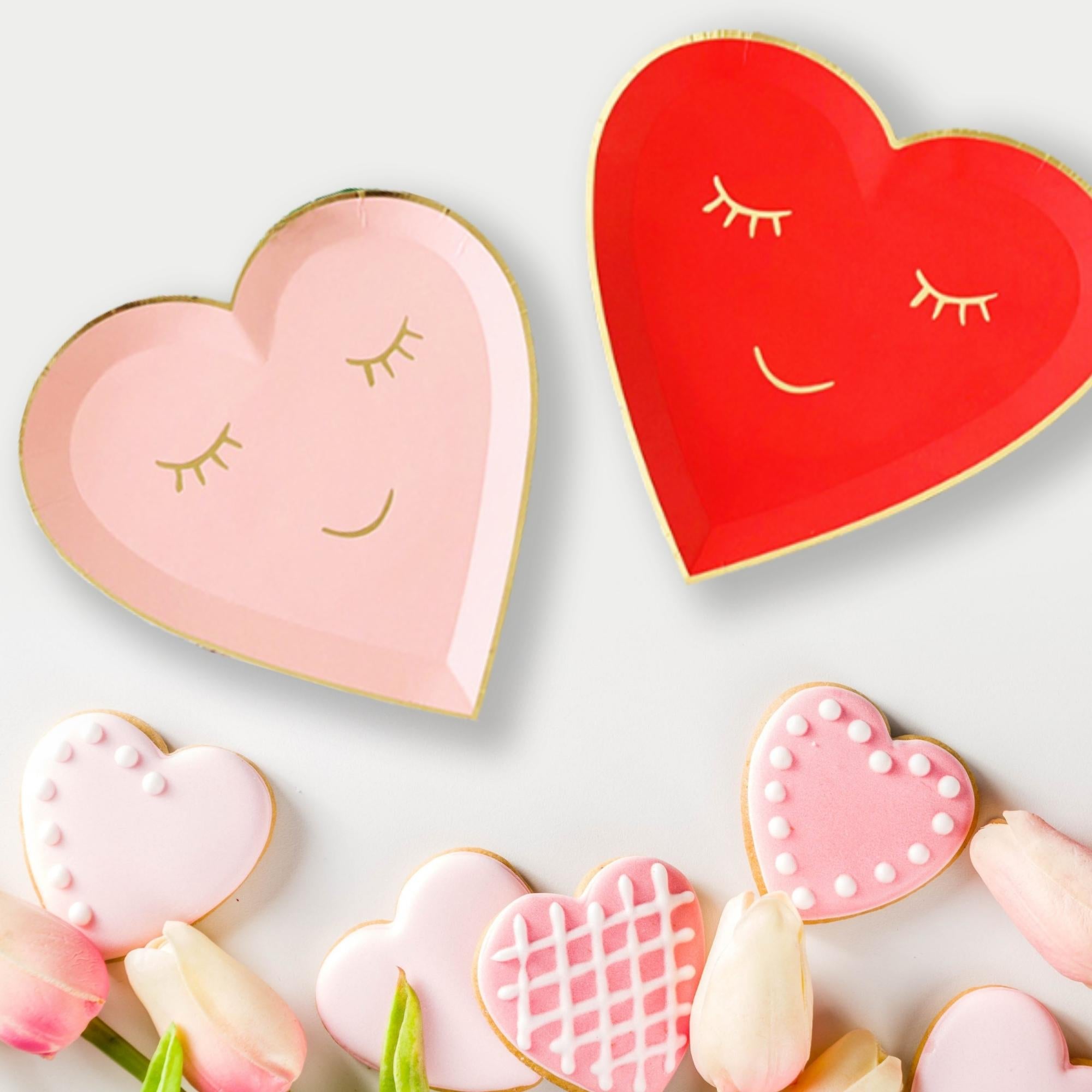 Heart shaped disposable clearance plates