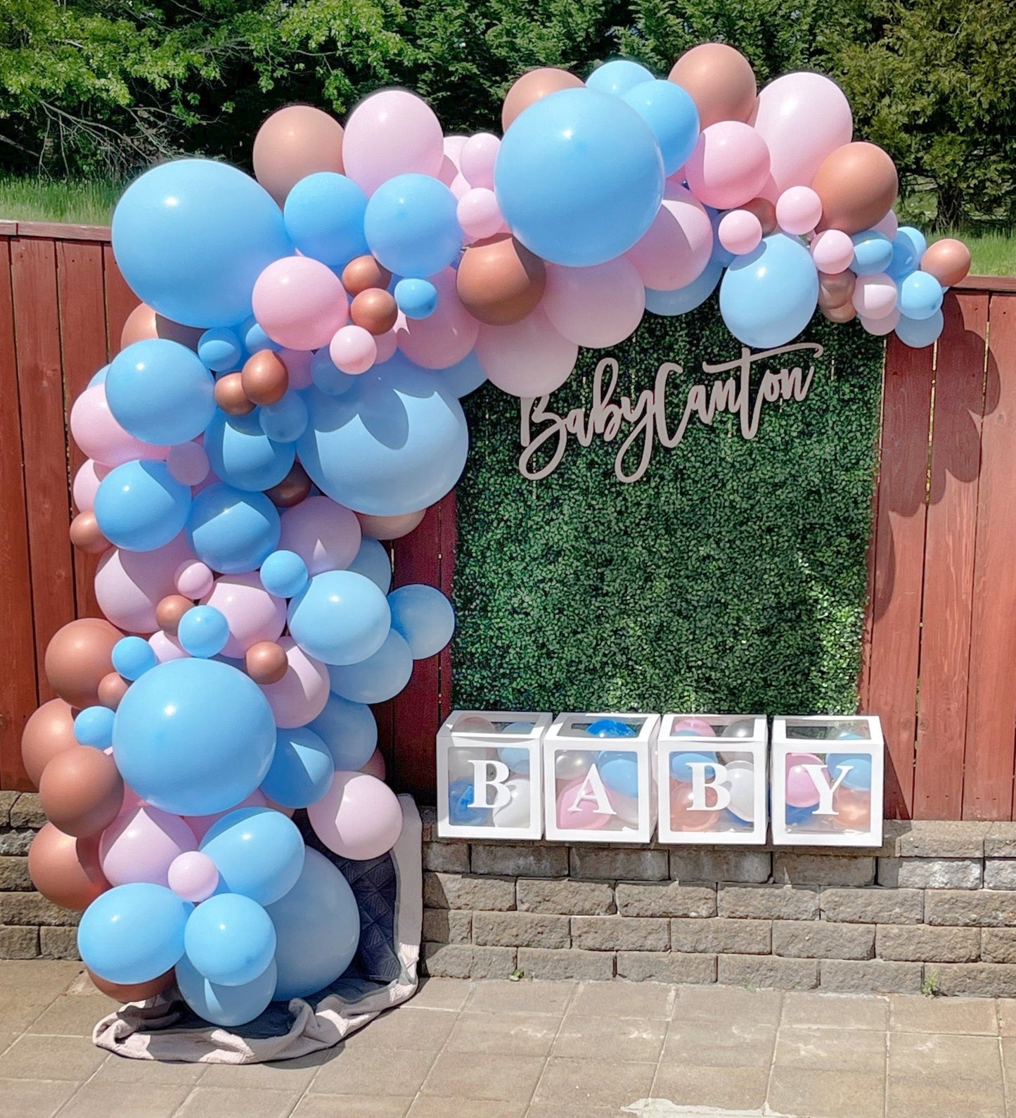 Gender Reveal Party Boy Or Girl Balloons Garland Baby Shower Balloons Arch  Kit