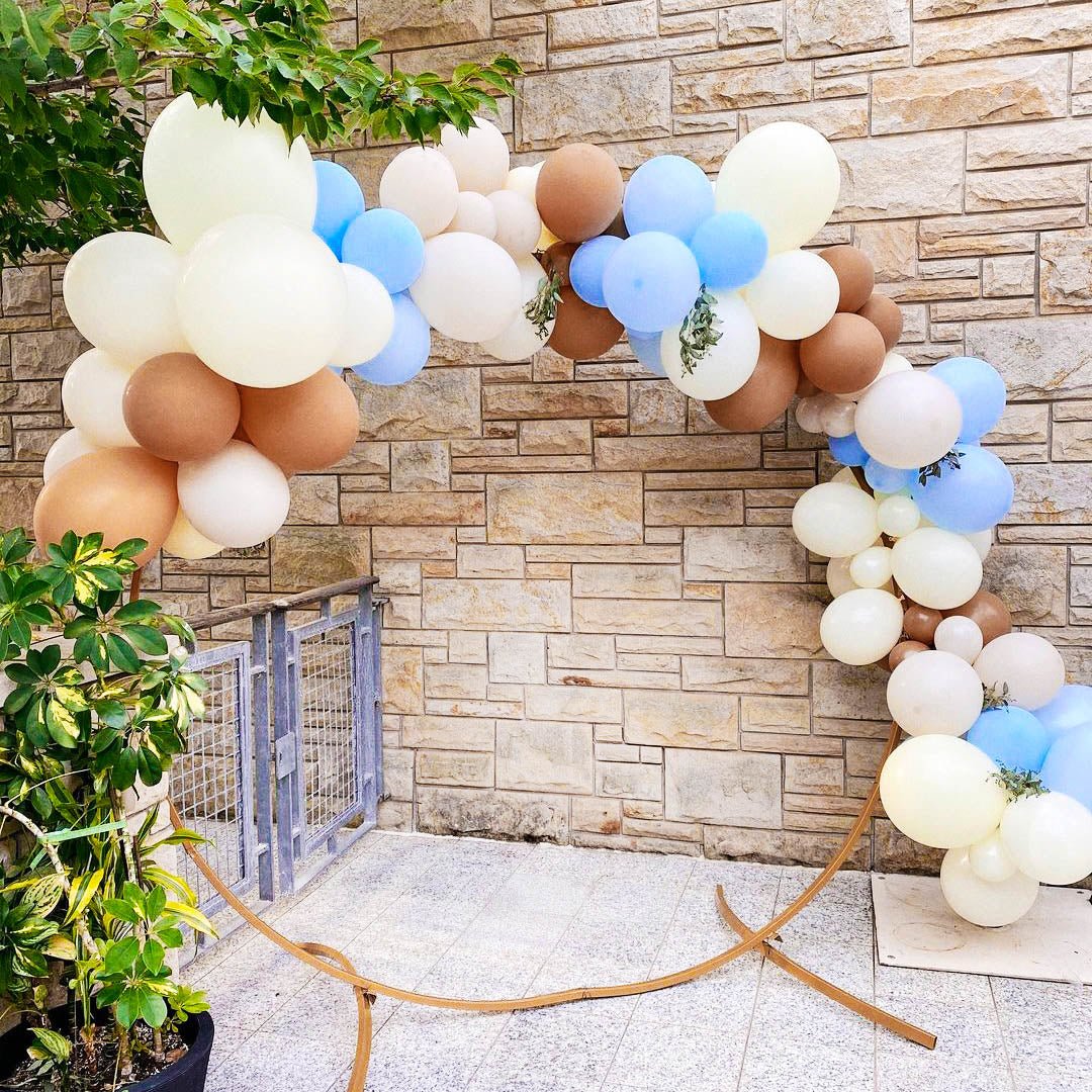 Teddy Bear Balloon Arch - Blue Balloon Garland Kit - Ellie's Party Supply