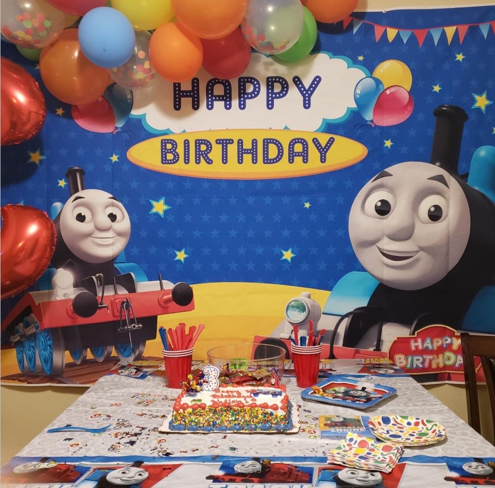 Thomas 2025 birthday train