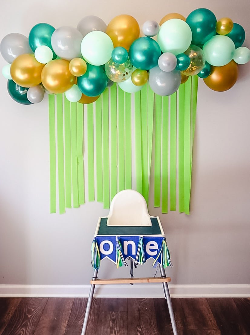 Wild One Balloon Arch - Safari Balloon Garland Kit - Ellie's Party Supply