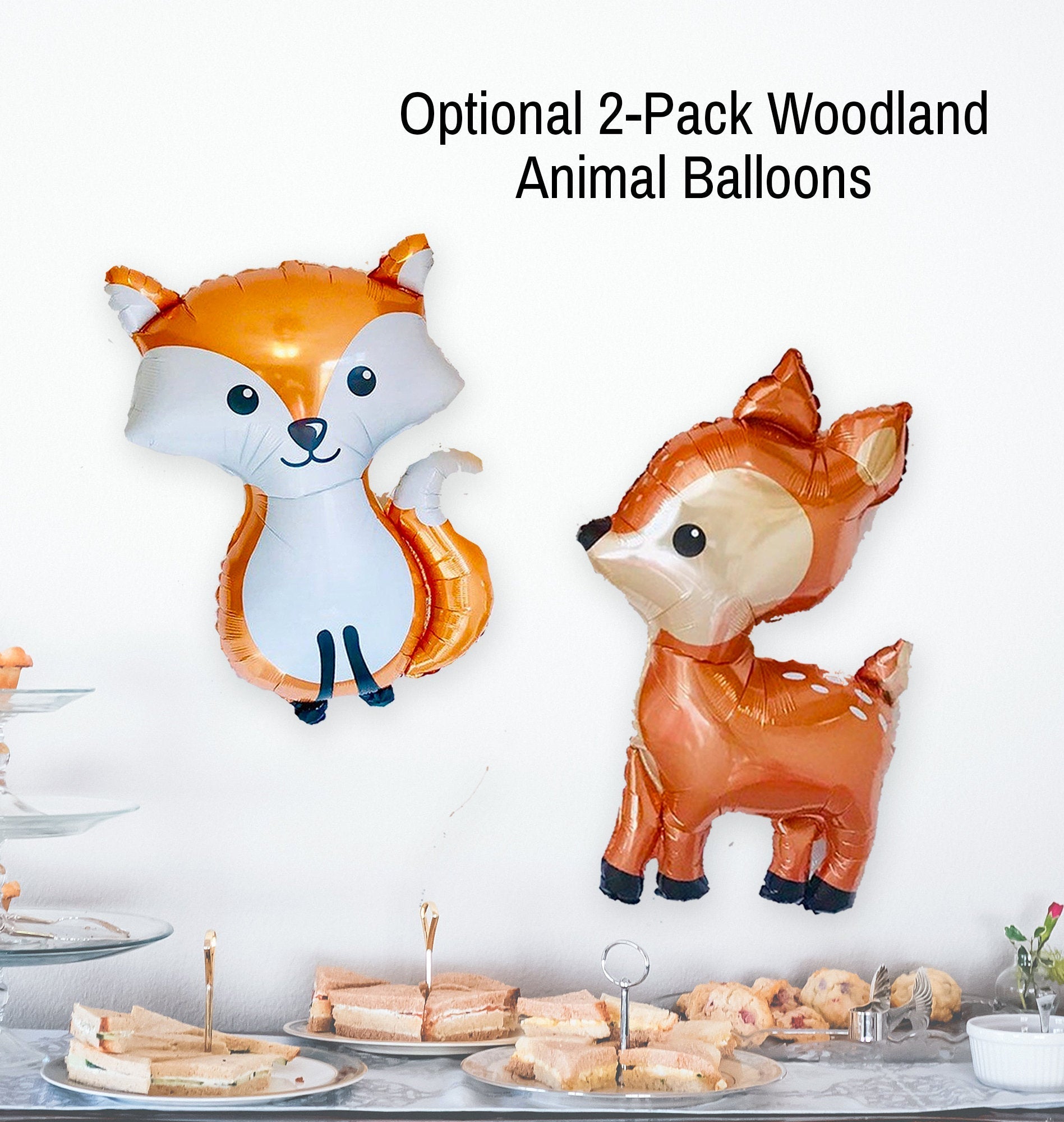 Woodland Creatures 11pc Fox Balloon Party Kit by Betallic – Big Balloon  Store