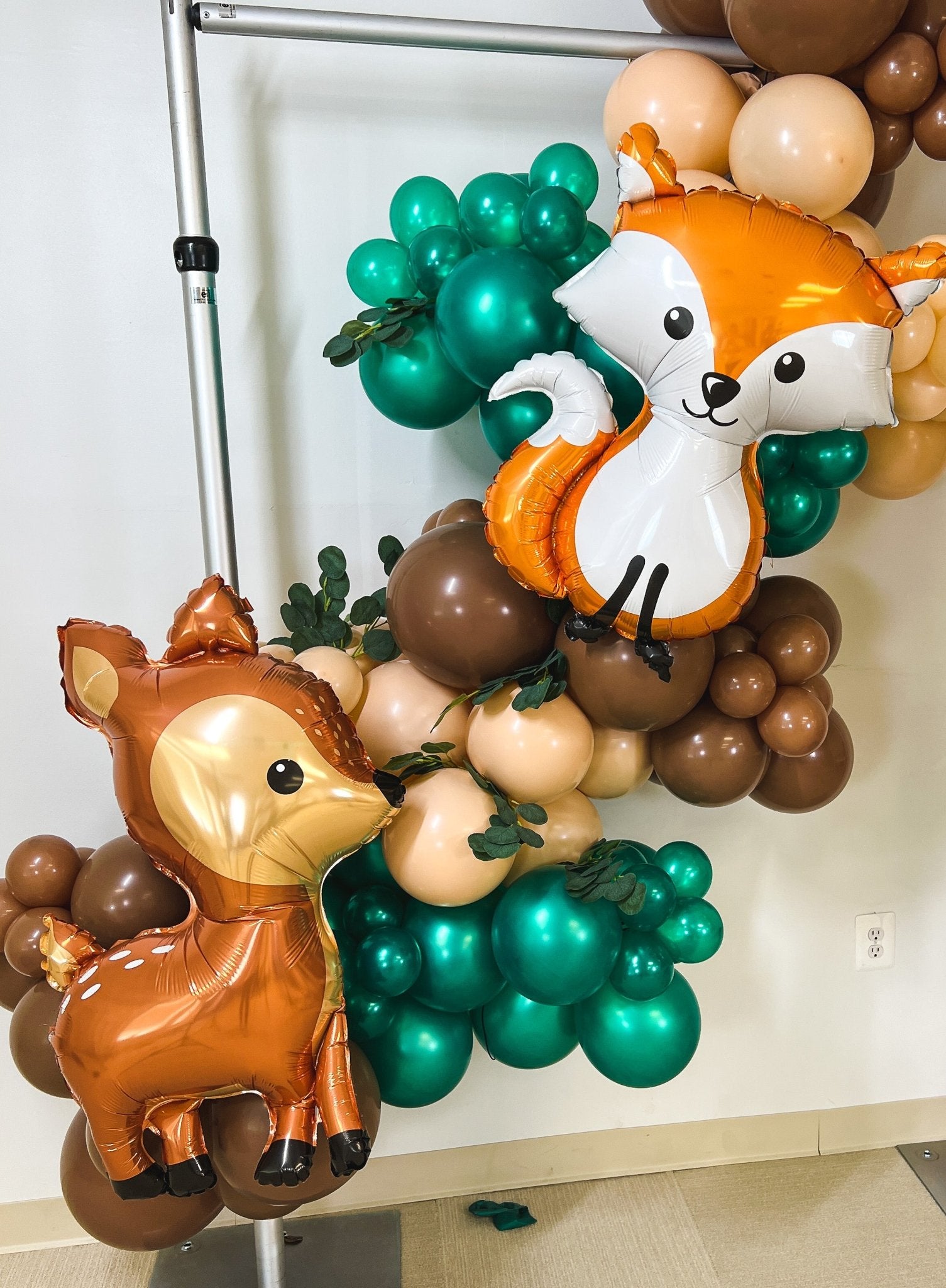 Woodland Balloon Arch - Balloon Garland Kit - Ellie's Party Supply